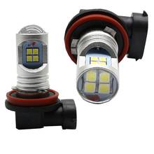 2pcs Car Fog Lamps H11 H8 LED Bulbs HB4 Led HB3 9006 9005 White 1200Lm Car Driving Lamp Replace Lights 2024 - buy cheap