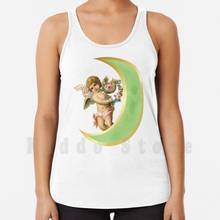 Baby Cupid-Moondreams tank tops vest sleeveless Baby Cupid Aesthetic Dreams Moon Stars Clouds Retro Vintage Style Trend 2024 - buy cheap