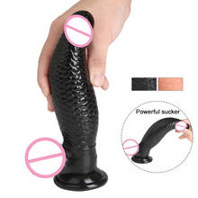 Animal Dildo Female Masturbation Fish Scale Artificial Penis Suction Cup Dildo Realistic Sex Products Dildos For Women Sex Shop 2024 - buy cheap