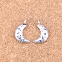 16pcs Charms moon star 20x13mm Antique Pendants,Vintage Tibetan Silver Jewelry,DIY for bracelet necklace 2024 - buy cheap