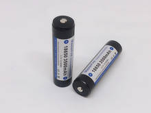 MasterFire-batería recargable de litio, 18650, 3500mAh, 3,7 V, 12,95wh, 10A, con PCB, hecha en Japón, 2 unids/lote 2024 - compra barato