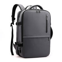 Mochila De Negocios multifunción para hombre, bolsa impermeable de Mochila para portátil con carga por USB de 15,6 pulgadas, expandible, de viaje 2024 - compra barato