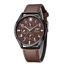 Mens Watches Simple Design Business Leather Band Analog Quartz Wrist Watch Classics Top Brand Luxury Sports Relogio Masculino 2024 - buy cheap