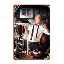 Anthony Bourdain Porky Goodness Wine Metal Signs Wall Mural Home Classic Wall Decor Tin sign Posters 2024 - buy cheap