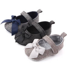 Spring Autumn Baby Shoes Lovely Bowknot Infants First Walkers Soft Sole Newborn Crib Shoes Baby Girls Princess Shoes 2024 - buy cheap