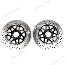 2PCS Motorcycle Floating Brake Disc Rotors Disks for HONDA VFR F 750 VFR750F VFR-F750 1994 1996 1997 / VTEC 400 1999-2015 2024 - buy cheap