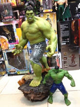 [Забавный] супер размер 1/4 Масштаб 60 см зеленый человек супер герой зеленая гигантская экшн-Фигурка Статуя Коллекционная модель игрушка подарок для взрослых 2024 - купить недорого