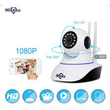 Hiseeu 1080P IP Full-HD камера беспроводная домашняя камера безопасности камера наблюдения Wifi ночного видения CCTV камера 2mp детский монитор 2024 - купить недорого
