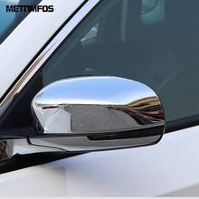 For Jeep Compass 2017-2020 2021 Chrome Rearview Side View Mirror Cover Molding Trim Decoration Sticker Exterior Car Accessories 2024 - buy cheap
