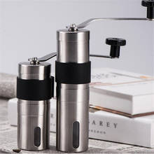 Manual Coffee Grinder Maker Ceramics Core 304 Stainless Steel Hand Burr Mill Grinder Ceramic Corn Coffee Grinding Machine 2024 - buy cheap