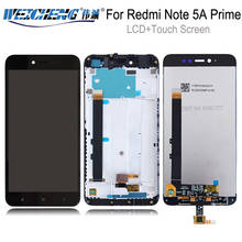 Для Xiaomi Redmi Note 5A Prime ЖК-дисплей + сенсорный экран в сборе с рамкой для Redmi Note 5A Prime 2024 - купить недорого