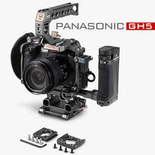 Jaula Tilta para Panasonic Lumix GH5/GH5S, con mango superior, Kit de empuñadura GH DSLR 2024 - compra barato