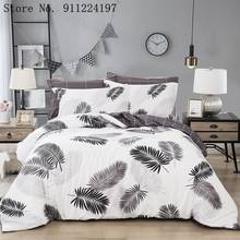 Nordic Simple Bedding Set Adult Comforter Duvet Cover Sets Bedclothes Bed Linen Sheet Single Double Queen King size Qulit Covers 2024 - buy cheap