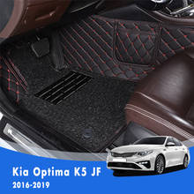 Tapetes para piso automotivo, peças para kia optima k5 jf 2019 2018 2017 2016 2024 - compre barato