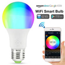 E27 LED Smart House Light Bulb RGB WiFi Lamp Bottle Ampoule For Phone APP Remote Control Dimmable Multicolor Auto Flame Lamps 2024 - buy cheap