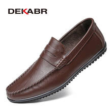 DEKABR Men Shoes Loafers New Spring&Summer Comfy Men's Flats Fashion Shoes Men Moccasins Male Footwear Casual Shoes Size 37~46 2024 - buy cheap