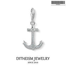 Anchor Charms Pendant,2019 Autumn Fashion Jewelry 925 Sterling Silver Gift For Women Men Boy Girls Fit Bracelet Necklace Bag 2024 - buy cheap
