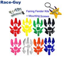 Plastic Fairing Body Fender Kits + Mounting Screws For Honda XR50 CRF50 Pit Dirt Trail Motor Bike China 50cc-160cc Pit Dirt Bike 2024 - buy cheap