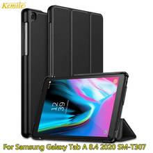 Funda de cuero delgada para Samsung Galaxy Tab A 8,4 2020, carcasa de SM-T307, Funda plegable para Galaxy Tab A 8,4 2020 SM-T307 2024 - compra barato