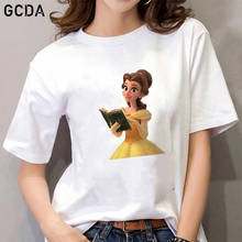 Beauty and the Beast Belle Princess 3D Printing T Shirt Women Graphic T-shirt Harajuku Tops Tee Cute Short Sleeve Female Tshirts 2024 - buy cheap