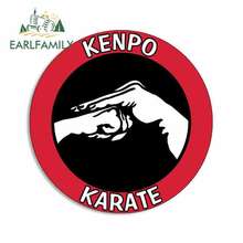 EARLFAMILY-pegatinas creativas de vinilo para Kenpo, accesorios de decoración de coche, para casco de Karate, 13x13cm 2024 - compra barato