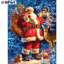 Daimond Painting 5D Full Square/ Round Christmas Eve Santa Claus Diamond Rhinestone Embroidery Crystal Cross Stitch Gift M176 2024 - buy cheap