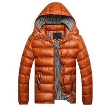 New Men Winter Jackets Fashion Hooded Thermal Down Cotton Parkas Male Brand Clothing Warm Casual Coats Mans Plus Size M-5XL 2024 - buy cheap