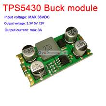 TPS54303A DC-DC Buck Converter module 5.5V-36V 12v 24v TO 3.3V 5V 12V 3A step-down car Power Supply Module Voltage Regulator 2024 - buy cheap