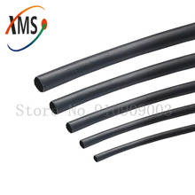 5 Meters High quality Black 1mm Heat Shrink Heatshrink Heat Shrinkable Tubing Tube Sleeving Wrap Wire Black Color 2024 - buy cheap
