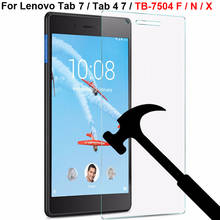 Protetor de tela de vidro temperado para lenovo tab 7 tb-7504f segundo display 2024 - compre barato