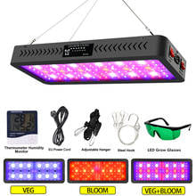 Luz LED de espectro completo para cultivo hidropónico, Kit de cultivo manual de 3600W, fitoamplificador para plantas, invernadero, semillas de flores frescas 2024 - compra barato