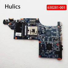 Материнская плата Hulics Original 630281-001 для ноутбука HP PAVILION DV6 DV6T DV6-3000, материнская плата DA0LX6MB6D0 DA0LX6MB6D1 HM55 DDR3 2024 - купить недорого