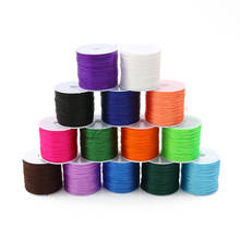 Rollo de cuerda elástica para abalorios, 17 colores, 0,7mm, 8M, 50M 2024 - compra barato