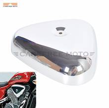 1 Pcs Chrome Motorcycle Air Cleaner Filter Housing Cover case for Honda Shadow VT600 VLX 600 STEED400 1988-1998 2024 - buy cheap