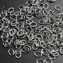 FLTMRH 50pcs 0.7*5mm*4mm  Jumpping Rings Antique Bronze/silver color Gold Metal Jump Split Rings DIY Jewelry Findings Making Fo 2024 - buy cheap