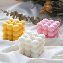 Aromatherapy Candle Small Ornaments Bubble Cube Candle Fragrance Relax Birthday Gift Home Living Room Bedroom Fragrance 2024 - buy cheap