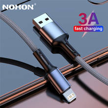 Cable USB de carga rápida para móvil, cargador de datos de 2 m y 3m de largo para iPhone X, XS, XR, 12 Mini, 11 Pro Max, 5SE, 6, 6S, 7, 8 Plus, Apple iPad 2024 - compra barato