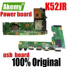 Para For For For Asus K52 X52J A52J K52J K52JR K52JT K52JB K52JU K52JE K52D X52D A52D K52DY K52DE K52DR Áudio USB IO board DC Power board 2024 - compre barato