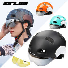 Casco de ciclismo ultraligero para hombre y mujer, Casco de Bicicleta de carretera de montaña con gafas transpirables moldeadas integralmente, GUB V3 2024 - compra barato