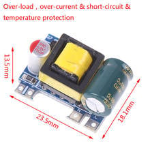 Mini AC-DC de fuente de alimentación, Módulo de placa Convertidora de 110V, 120V, 220V, 230V a 5V y 12V, 1 pieza 2024 - compra barato