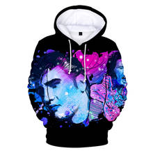 O rei elvis presley hoodies das mulheres dos homens moda moletom crianças casual manga longa hip hop hoodies estilo de rua wear hoody 2024 - compre barato