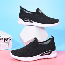 Women Summer Sneakers Fashion Sock Shoes Female Vulcanized Shoes Casual Slip On Flats Ladies Trainers Black Tenis Feminino 2020 2024 - buy cheap