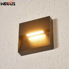 LED Stair Light Recessed Wall Light Wall Sconce Outdoor LED Stairs Light Aluminum Step Lights Staircase Lighting 2024 - buy cheap