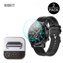Película de vidro temperado para relógio inteligente, 2 peças 2.5d transparente, protetor de tela para senbono s30 2020 2024 - compre barato