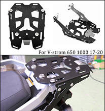 Rack de armazenamento para bagagem traseira de motocicleta, rack de suporte de prateleira para moto suzuki dl650 visual 650 dl1000 tamanhos 1000 a 2017 2024 - compre barato