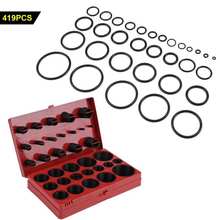 419pcs O-ring Assortment Set Seal Gasket Universal Rubber O Ring Kit R01-R32 copper washer 2024 - buy cheap