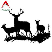 Aliauto Interesting Car Stickers Deer Family Automobile Styling Waterproof Vinyl Sunscreen Anti-UV Decal Accessories17cm*12cm 2024 - buy cheap