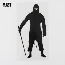 YJZT 8.3CMX15.7CM Ninja Ninjutsu Japan Tactics Decal Vinyl Car Sticker Black/Silver 8A-1123 2024 - buy cheap