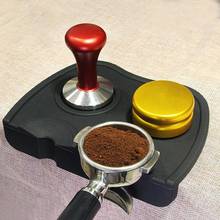 Coffee Tamper Mat Anti-Slip Portable Silicone Espresso Latte Art Barista Coffee Mat for Kitchen 2024 - buy cheap