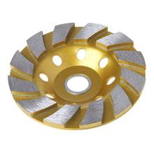 4" Diamond Segment Grinding Wheel Grinder Cup Concrete Stone Cut Grinding Disc Dropshipping 2024 - buy cheap